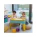 FEBER Stolik Wodny z Przykrywą CASUAL 4w1 Piaskownica Biurko Stolik Piknikowy Akc.