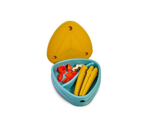 FEBER Stolik Wodny z Przykrywą CASUAL 4w1 Piaskownica Biurko Stolik Piknikowy Akc.