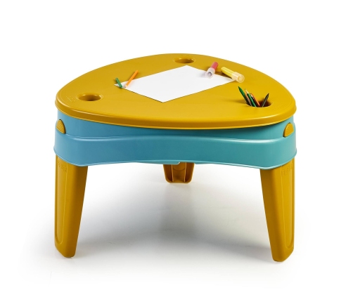 FEBER Stolik Wodny z Przykrywą CASUAL 4w1 Piaskownica Biurko Stolik Piknikowy Akc.