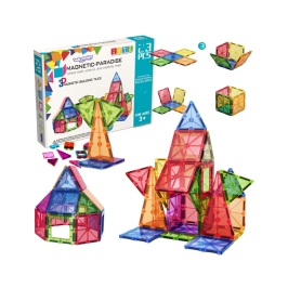 WOOPIE Magnetyczne Klocki Konstrukcyjne Montessori 3D