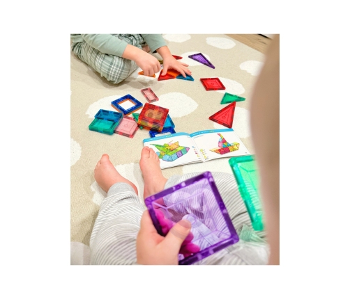 WOOPIE Magnetyczne Klocki Konstrukcyjne Montessori 3D
