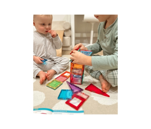 WOOPIE Magnetyczne Klocki Konstrukcyjne Montessori 3D
