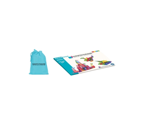 WOOPIE Magnetyczne Klocki Konstrukcyjne Montessori 3D