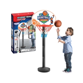 WOOPIE Zestaw Do Koszykówki Piłka Gra Zręcznościowa z 93cm