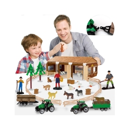 WOOPIE Zestaw Mały Farmer XL Figurki Gospodarstwo