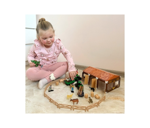 WOOPIE Zestaw Mały Farmer XL Figurki Gospodarstwo