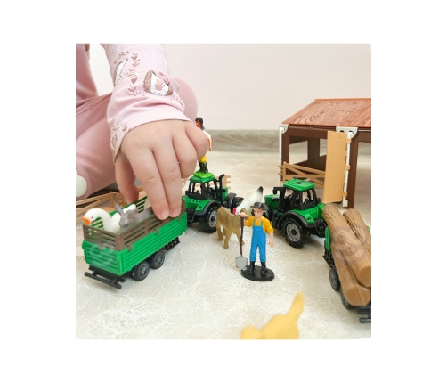 WOOPIE Zestaw Mały Farmer XL Figurki Gospodarstwo