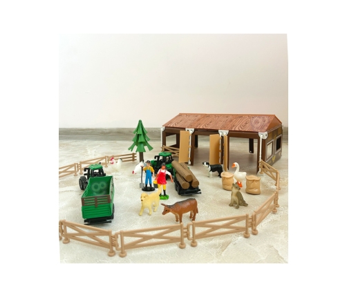 WOOPIE Zestaw Mały Farmer XL Figurki Gospodarstwo