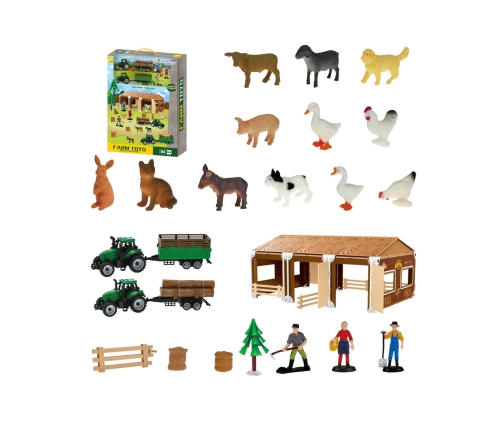 WOOPIE Zestaw Mały Farmer XL Figurki Gospodarstwo