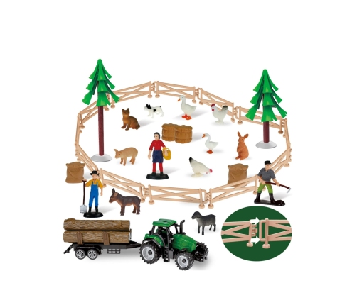 WOOPIE Zestaw Mały Farmer XL Figurki Gospodarstwo