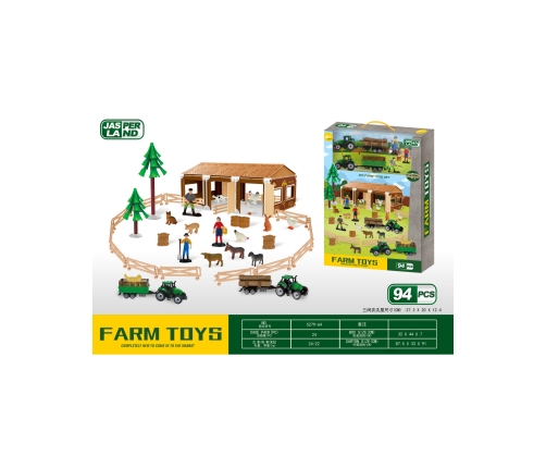 WOOPIE Zestaw Mały Farmer XL Figurki Gospodarstwo