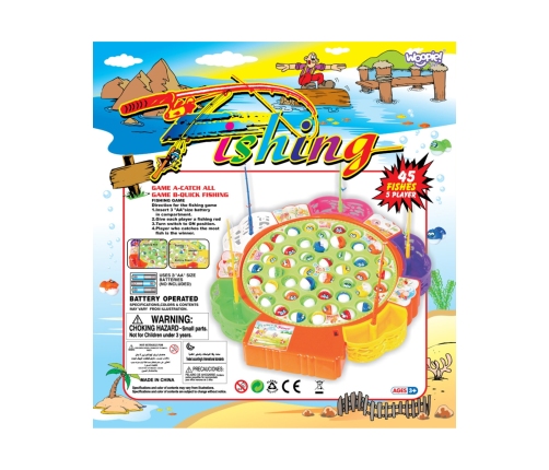 WOOPIE Łowienie Ryb Wędkowanie Gra Zręcznościowa