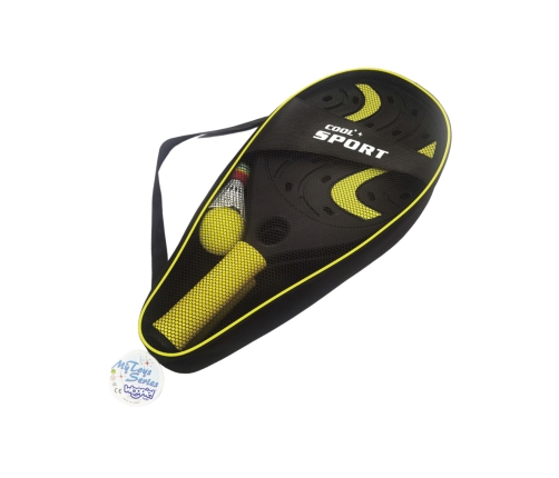 WOOPIE Rakieta z Piłką Piankową i Lotką- Zestaw Plażowo Ogrodowy