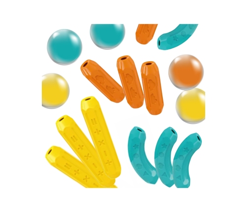 WOOPIE Klocki Magnetyczne Dinozaury Konstrukcyjne 84 el.