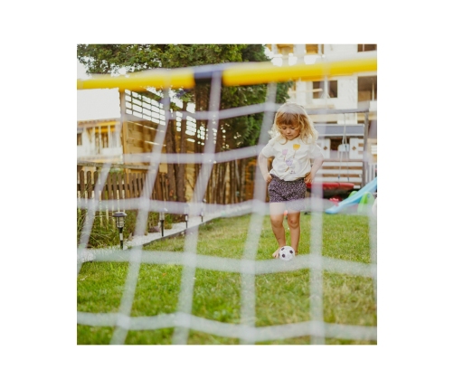 WOOPIE Zestaw 2w1 koszykówka Bramka do Piłki Nożnej + Piłki i Pompka