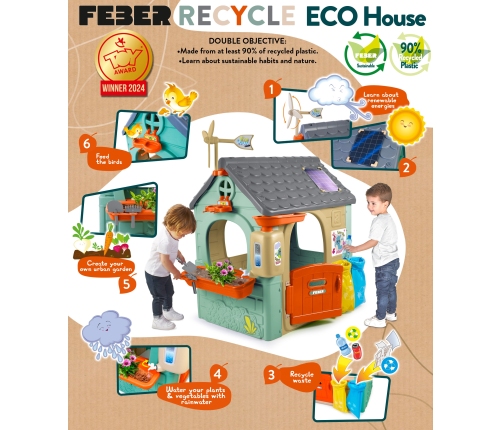 FEBER ECO Bērnu dārza māja