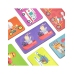 WOOPIE Gra Edukacyjna Transport Zwierzęta Puzzle Domino Montessori
