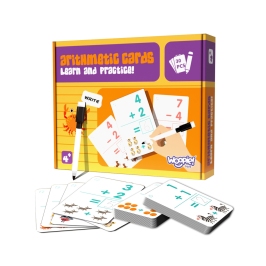 WOOPIE Karty Edukacyjne Fiszki Do Nauki Liczenia