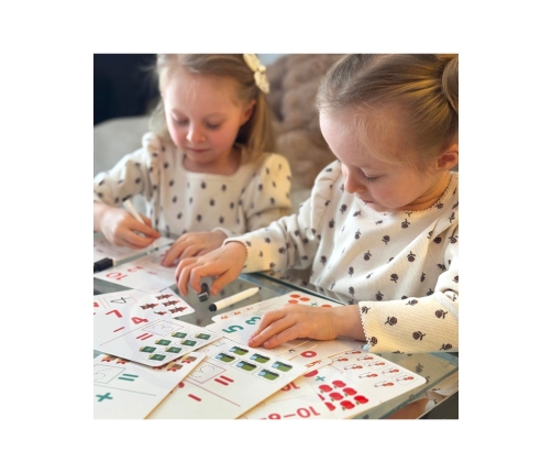 WOOPIE Karty Edukacyjne Fiszki Do Nauki Liczenia