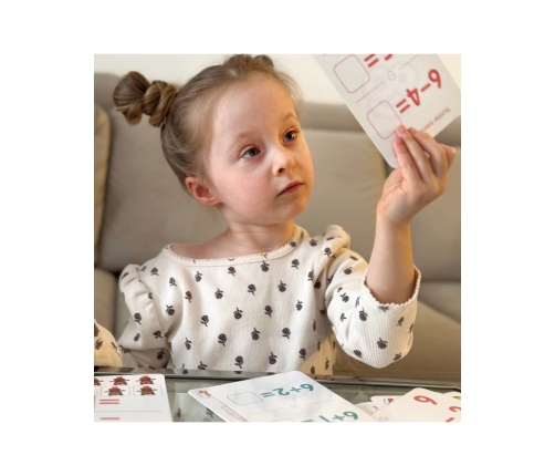 WOOPIE Karty Edukacyjne Fiszki Do Nauki Liczenia