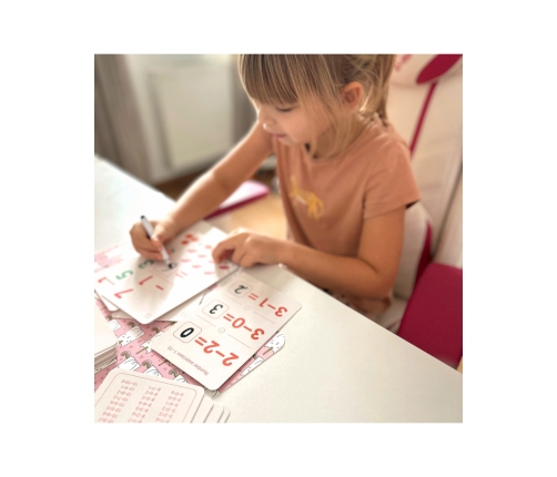 WOOPIE Karty Edukacyjne Fiszki Do Nauki Liczenia