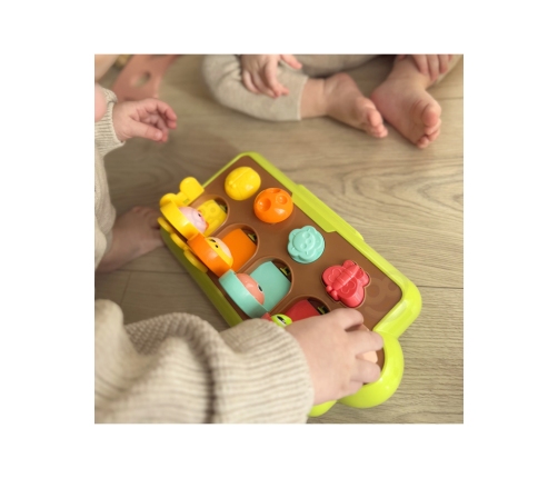 WOOPIE BABY Zabawka Edukacyjna Wyskakujące Zwierzątka Szczęśliwa Farma POP-UP