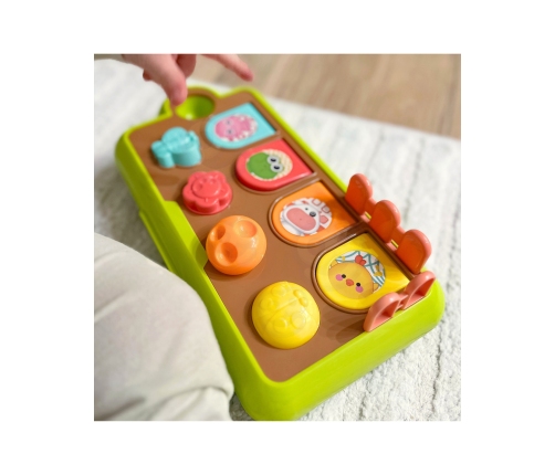 WOOPIE BABY Zabawka Edukacyjna Wyskakujące Zwierzątka Szczęśliwa Farma POP-UP