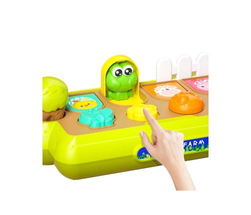 WOOPIE BABY Zabawka Edukacyjna Wyskakujące Zwierzątka Szczęśliwa Farma POP-UP