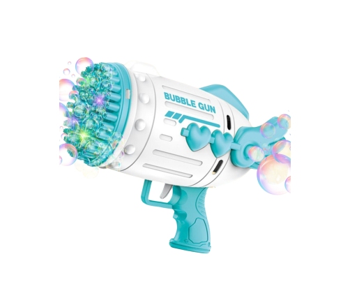 WOOPIE Pistolet do Robienia Baniek Mydlanych 91 Otworów Niebieski