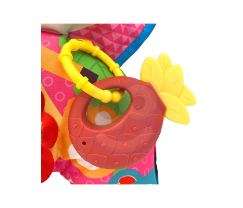 WOOPIE BABY Poduszka Rogal Interaktywna Mata Edukacyjna Grzechotka Gryzak