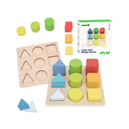 TOOKY TOY Edukacyjna Układanka Figury Geometryczne TOOKY TOY Edukacyjna Układanka Figury Geometryczne