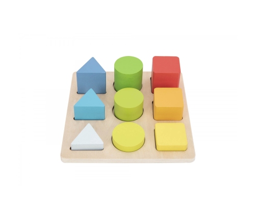 TOOKY TOY Edukacyjna Układanka Figury Geometryczne