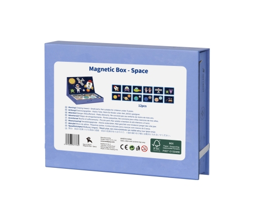 TOOKY TOY Układanka Magnetyczna Kosmos Puzzle