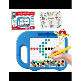 WOOPIE Tablica Magnetyczna dla Dzieci Montessori MagPad Słonik- Zestaw 12 Szt.