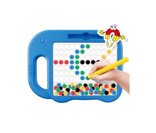 WOOPIE Tablica Magnetyczna dla Dzieci Montessori MagPad Słonik- Zestaw 12 Szt.