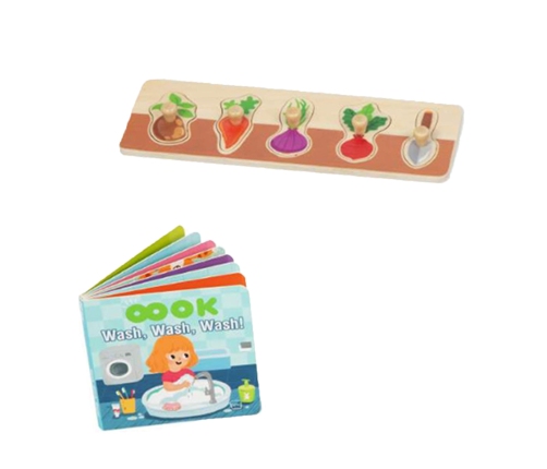 TOOKY TOY Box Pudełko XXL Montessori Edukacyjne 7w1 Sensoryczne 16-18 Mies.