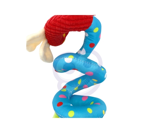 WOOPIE BABY Miękka Zawieszka Spirala do Wózka  Łóżeczka Piesek Edukacyjna