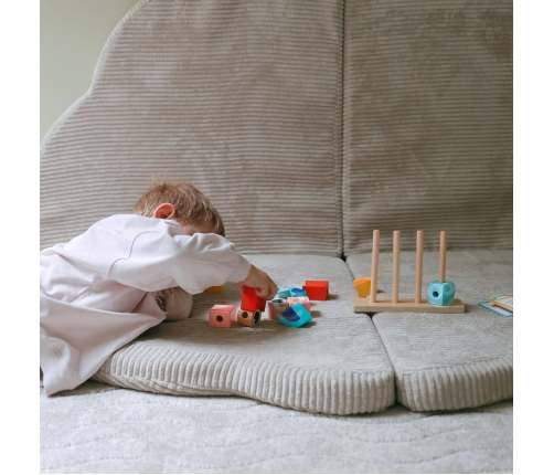 TOOKY TOY  Kreatywne Drewniane Klocki Przestrzenne 3d Krab