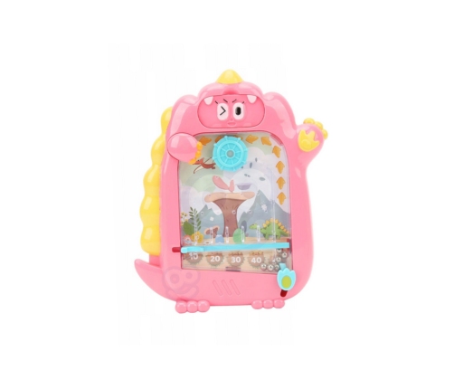 WOOPIE Znikopis Tablica Magnetyczna 2w1 Gra Zręcznościowa Pinball Flipper Różowa