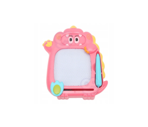 WOOPIE Znikopis Tablica Magnetyczna 2w1 Gra Zręcznościowa Pinball Flipper Różowa