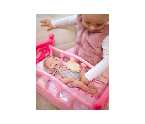 WOOPIE ROYAL Lelle Bobas ar mīļmantiņu 36 cm