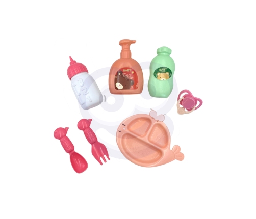 WOOPIE ROYAL Lelle Bobas ar mīļmantiņu 36 cm