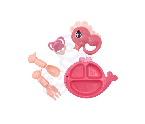 WOOPIE ROYAL Zestaw Opiekunka Lalka Bobas z Akcesoriami