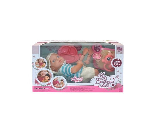 WOOPIE ROYAL Zestaw Opiekunka Lalka Bobas z Akcesoriami