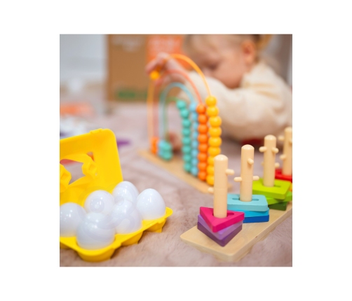 TOOKY TOY Box Pudełko XXL Montessori Edukacyjne 7w1 Sensoryczne 25-30 Mies.