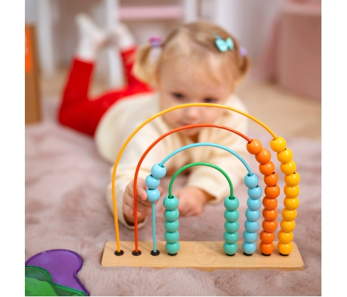 TOOKY TOY Box Pudełko XXL Montessori Edukacyjne 7w1 Sensoryczne 25-30 Mies.