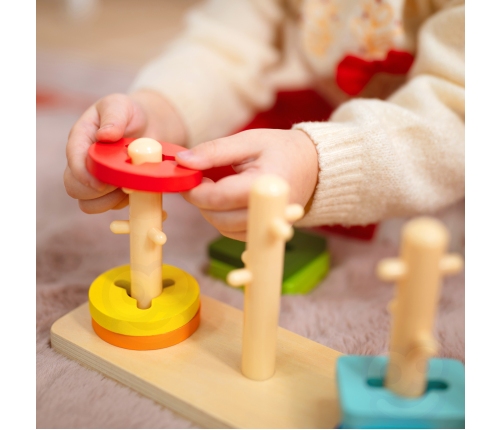 TOOKY TOY Box Pudełko XXL Montessori Edukacyjne 7w1 Sensoryczne 25-30 Mies.