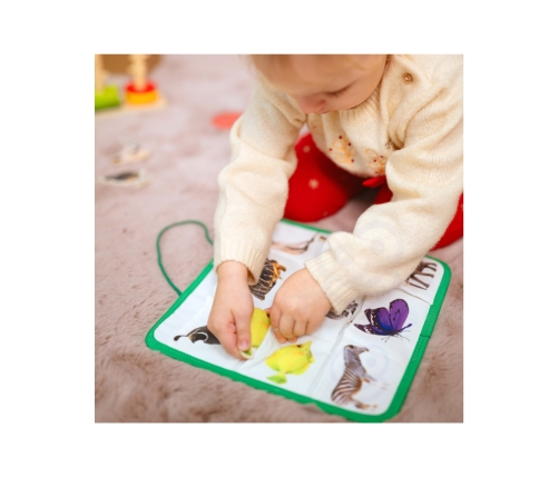 TOOKY TOY Box Pudełko XXL Montessori Edukacyjne 7w1 Sensoryczne 25-30 Mies.