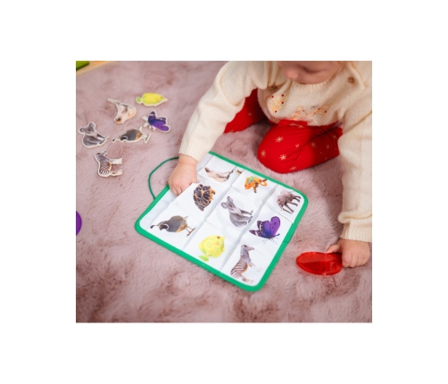 TOOKY TOY Box Pudełko XXL Montessori Edukacyjne 7w1 Sensoryczne 25-30 Mies.