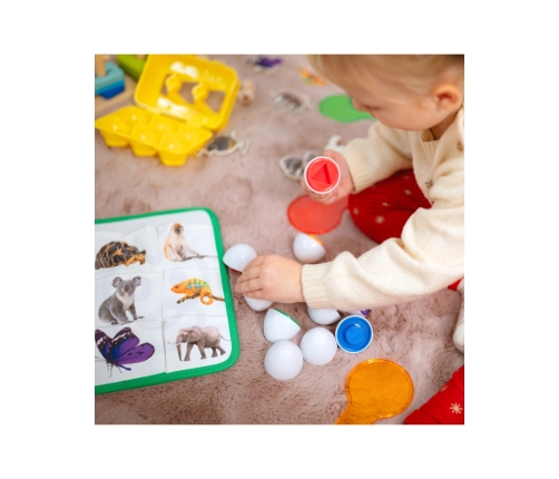 TOOKY TOY Box Pudełko XXL Montessori Edukacyjne 7w1 Sensoryczne 25-30 Mies.